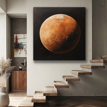 Mars Planet Painting